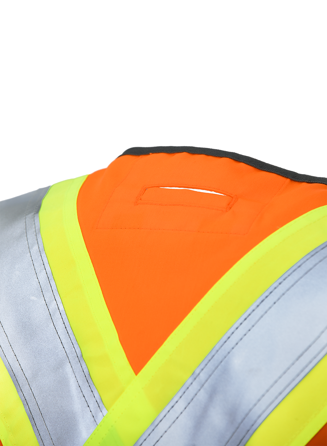 Tough Duck SV12 Poly Twill Deluxe Safety Vest - High Visibility Reflective Work Vest for Construction, Road Crew & Outdoor Safety