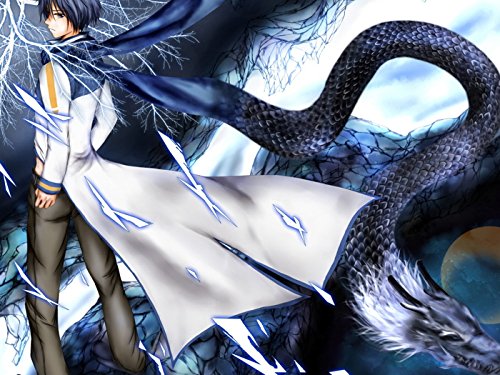 DV2280 Vocaloid Kaito Cool Anime Manga Art Print Poster 32x24 Inch - Perfect for Bedroom Decor, Anime Fan Gifts & Manga Collection Display