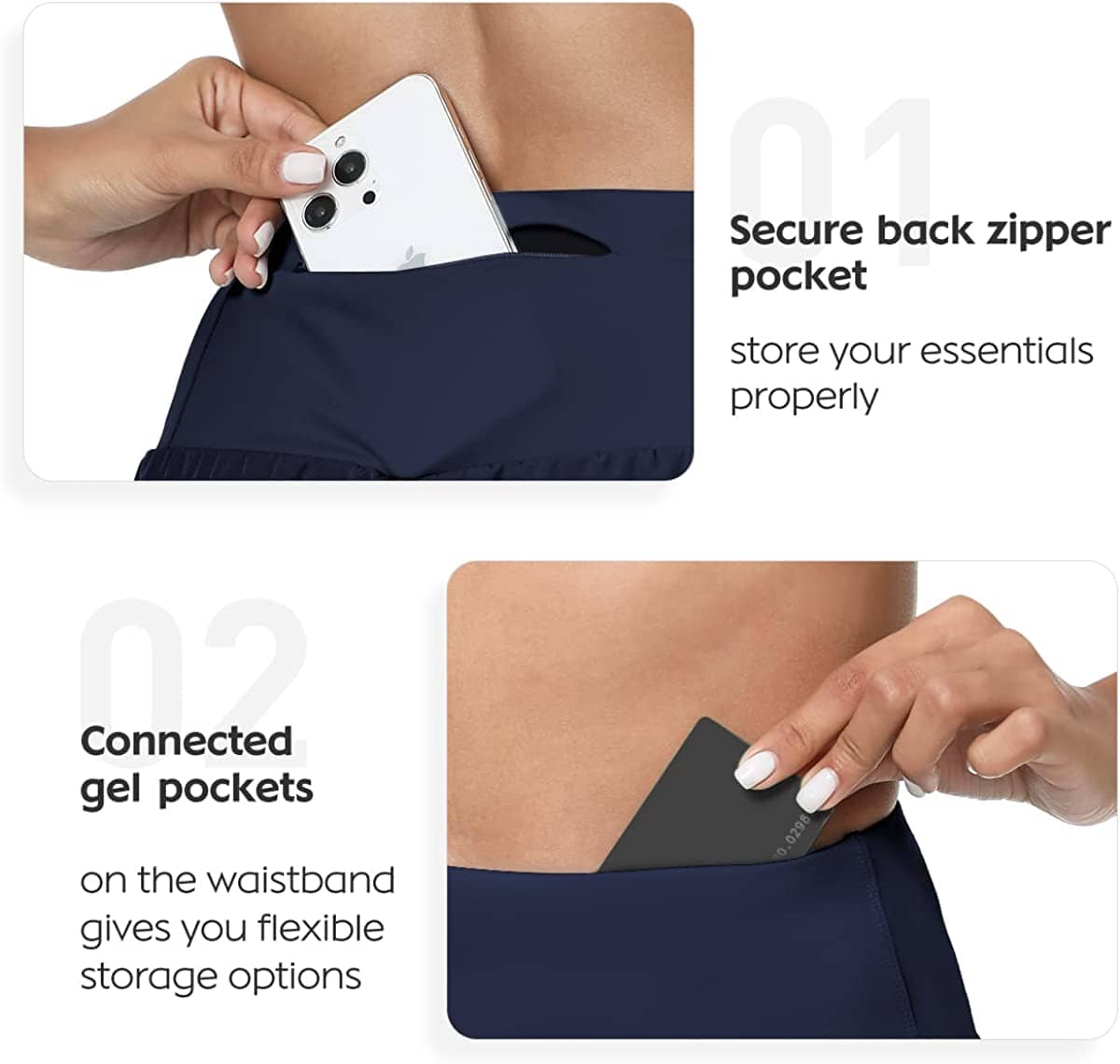 Best Women's High Waisted Shorts - Comfortable Stretchy Denim Shorts for Summer | Casual Wear, Beach, Vacation & Outdoor Activities