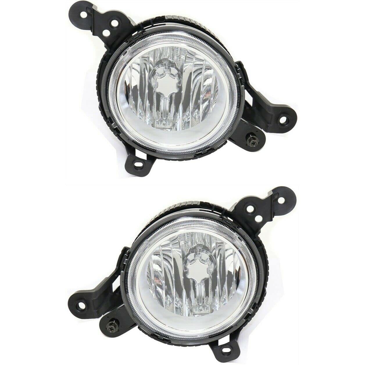 JXWNDPK LED Fog Lights for 2014-2016 Hatchback - Pair of 2 (Driver & Passenger Side) - Durable Weatherproof Fog Lamps for Improved Visibility in Rain, Snow & Foggy Conditions