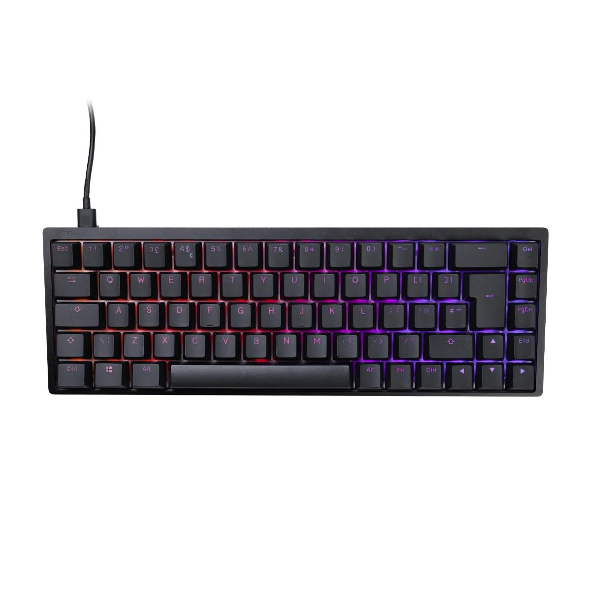 ENDGAME GEAR KB65HE 65% Compact RGB Mechanical Gaming Keyboard - Hall Effect Gateron Switches, ISO UK Layout - Perfect for Competitive Gaming & Typing