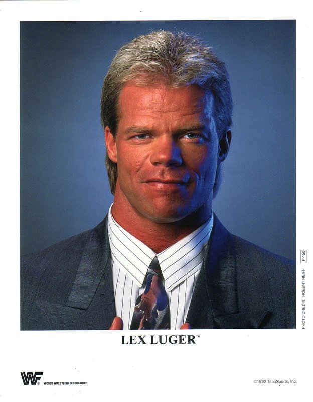 1992 Lex Luger P150a WWF Debut Action Figure - Vintage Wrestling Collectible for Fans & Display Cases