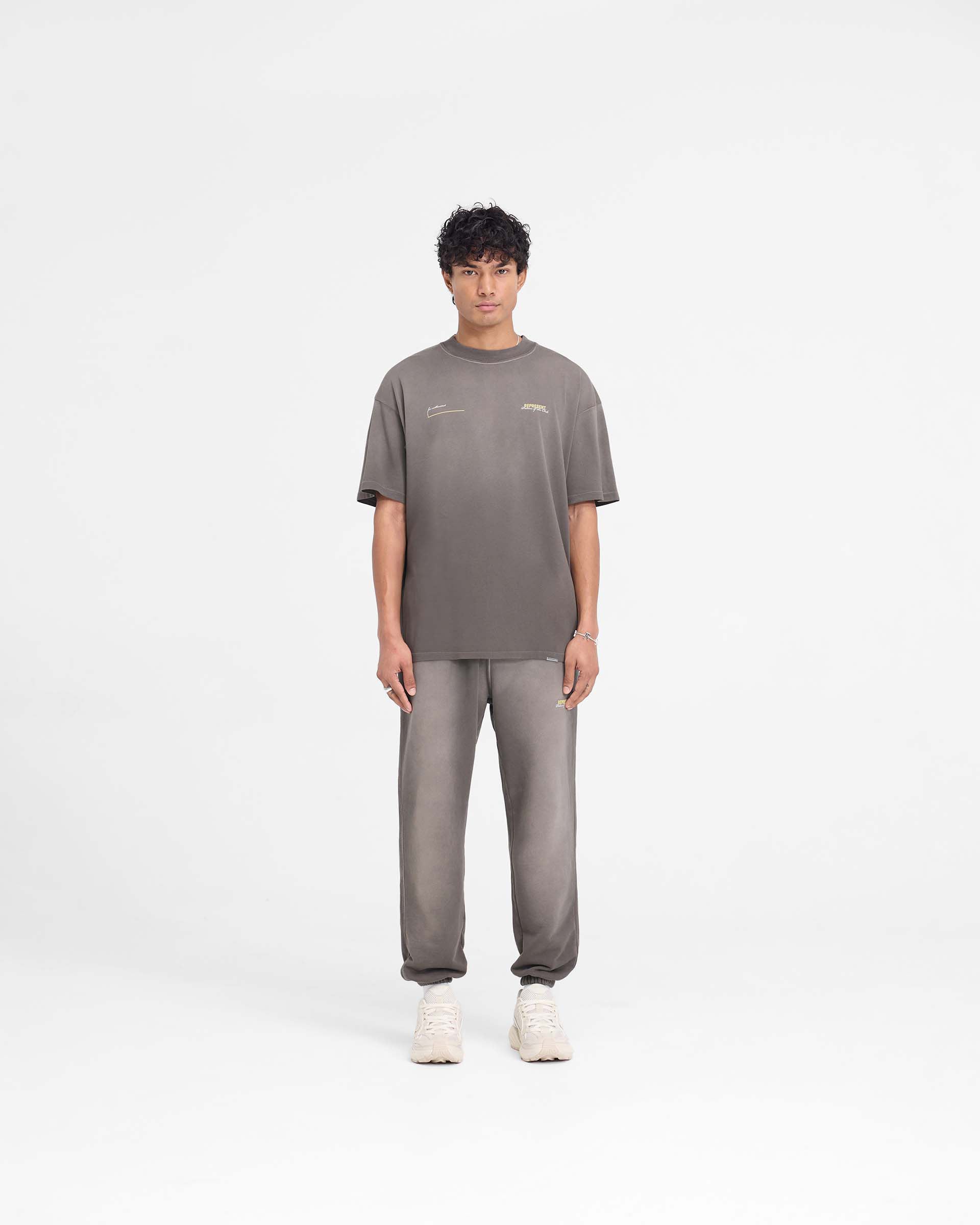 Patron Of The Club Vintage Washed Olive T-Shirt - Soft Cotton Tee for Casual Wear, Street Style & Night Out