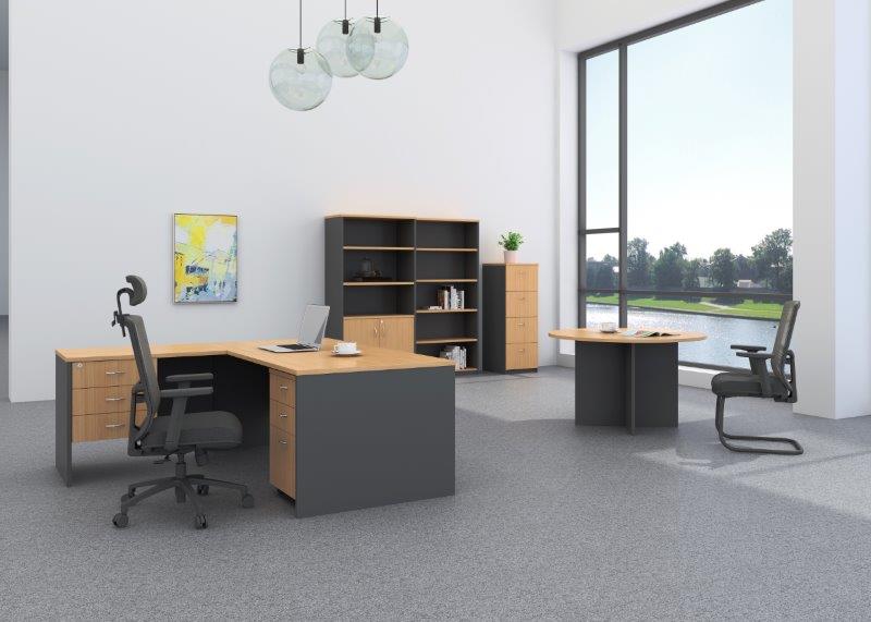 Premium OM Executive Desks & Storage Solutions - Modern Office Furniture for Home & Business Workspaces