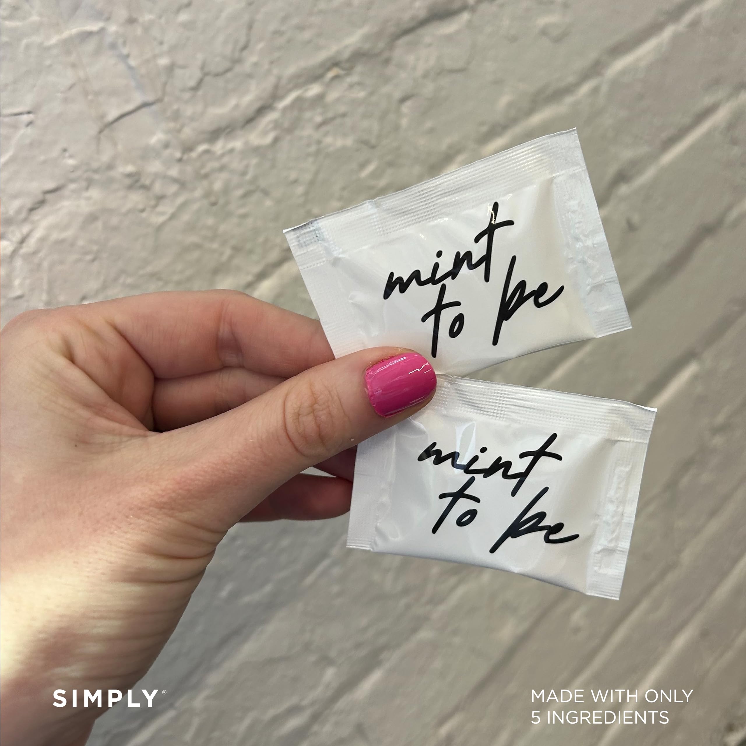 Simply Gum Individually Wrapped Peppermint Mints - 