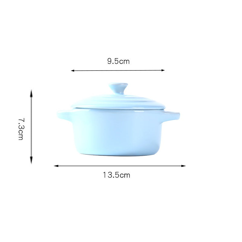 Kalours Mini Baking Pot with Lid - 50% Off Clearance Sale | Perfect for Cupcakes, Brownies & Small Batch Baking