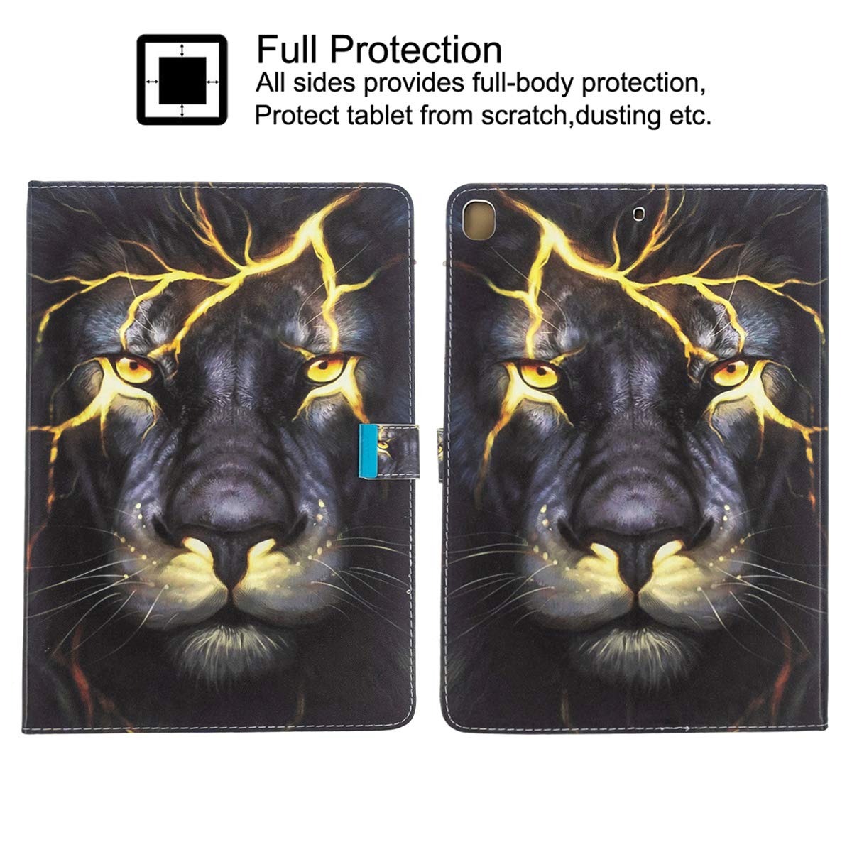 GSFY Magnetic Smart Cover Case for iPad 7th Gen 10.2
