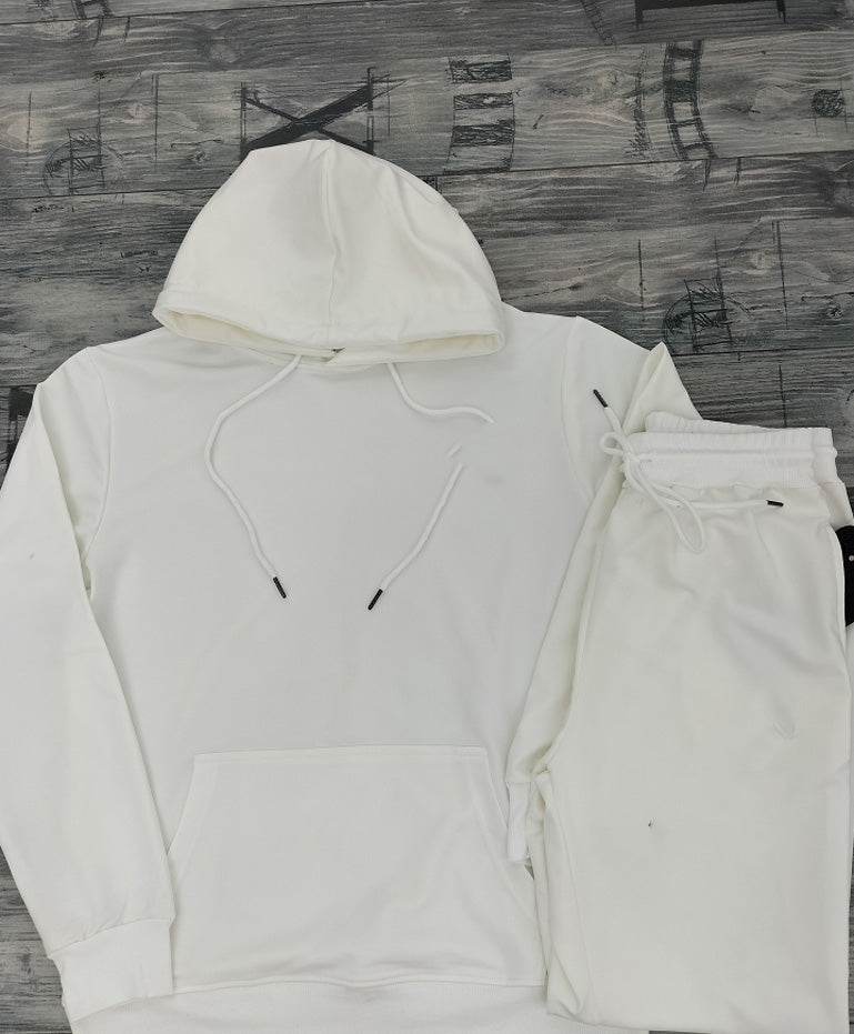 Men's Hooded Sweatshirt Two Piece Suit - Comfortable Cotton Blend Pullover & Jogger Set (XN2067) | Casual Loungewear, Streetwear & Athleisure Outfit for Everyday Wear