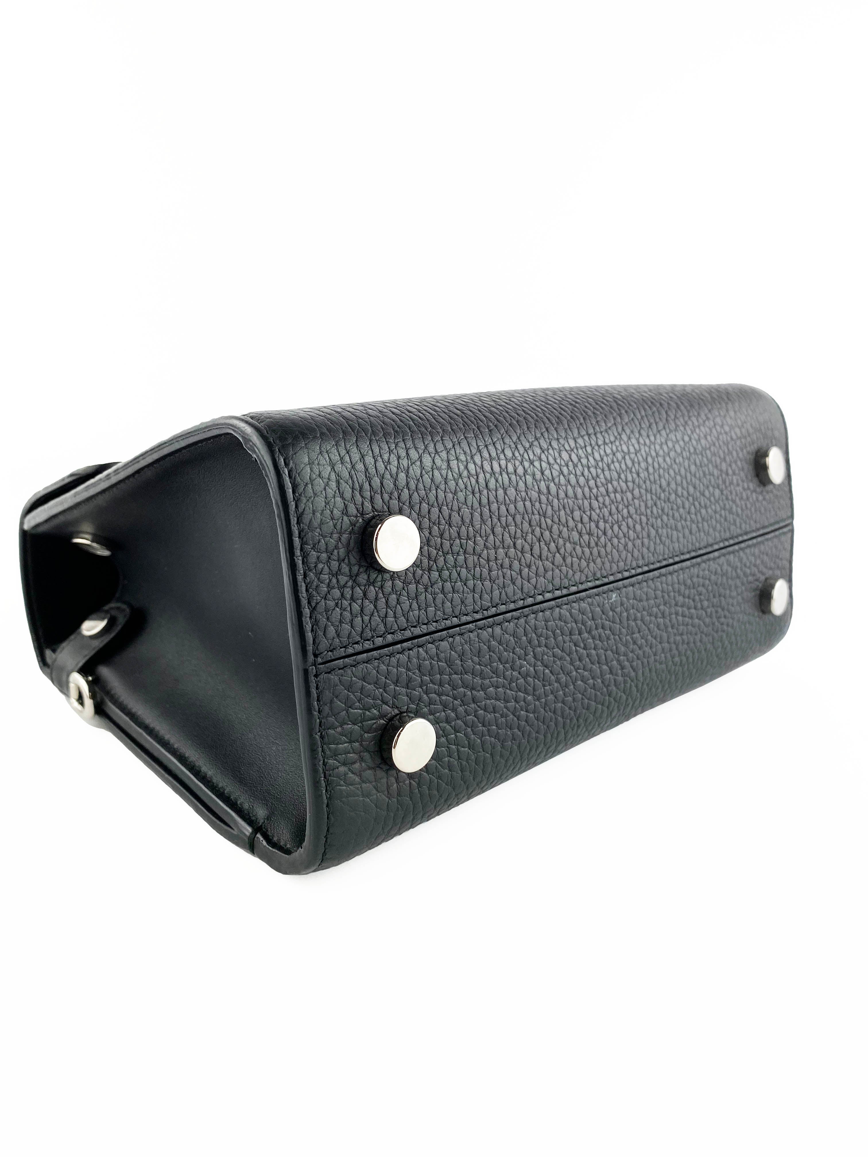 Christian Dior Diorever Black Leather Shoulder Bag for Women - Luxury Designer Handbag for Evening Parties, Work & Special Occasions