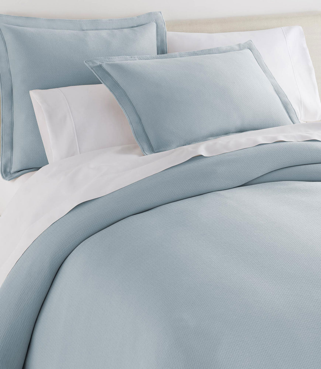 Luxury Angie Matelassé Sham - Premium Embroidered Quilted Pillow Cover for Bedroom Decor - Perfect for Master Bedroom, Guest Room & Home Styling