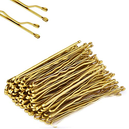 100 Blonde Bobby Pins 5CM