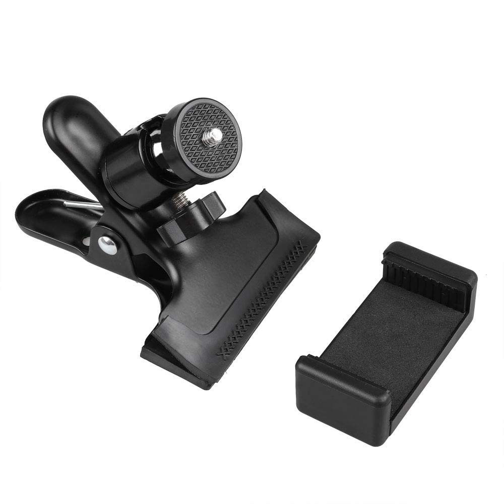 Guitar Bass Headphone Holder - Compatible with iPhone & Samsung for Live Streaming & Music Practice