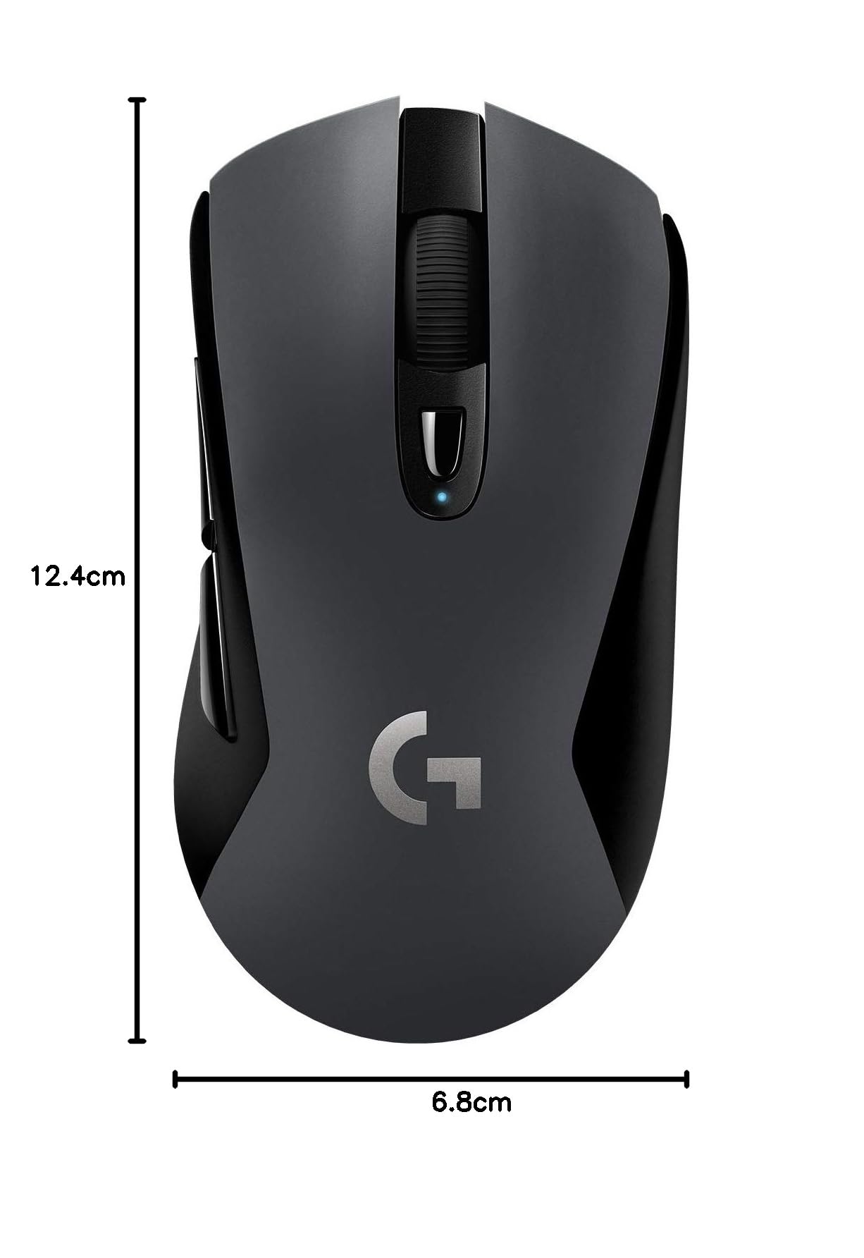 Logitech G603 LIGHTSPEED Wireless Gaming Mouse - Ergonomic Design, 12,000 DPI Sensor, Bluetooth & USB Connectivity for PC, Mac, Laptop - Perfect for FPS, MOBA & Esports Gaming