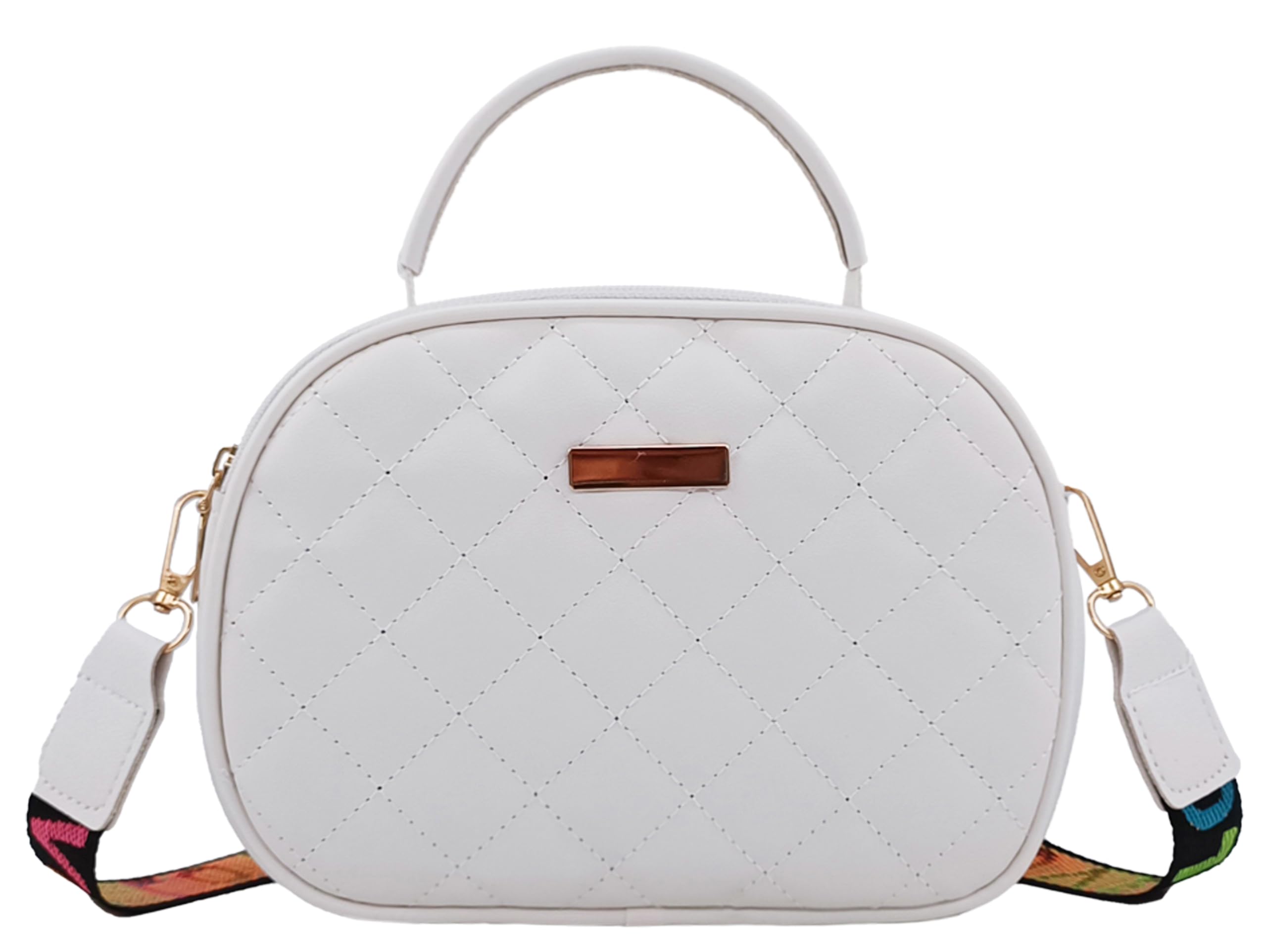 PORT&LOTUS Women's Small Handbags - Stylish Top Handle & Crossbody Purse for Everyday Use | Perfect for Work, Shopping & Travel Accessories