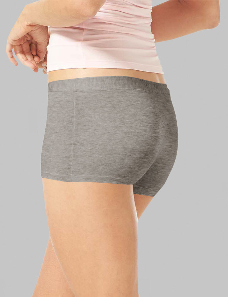 Women's Second Skin Boyshort Underwear - Seamless Comfort for Everyday Wear & Yoga