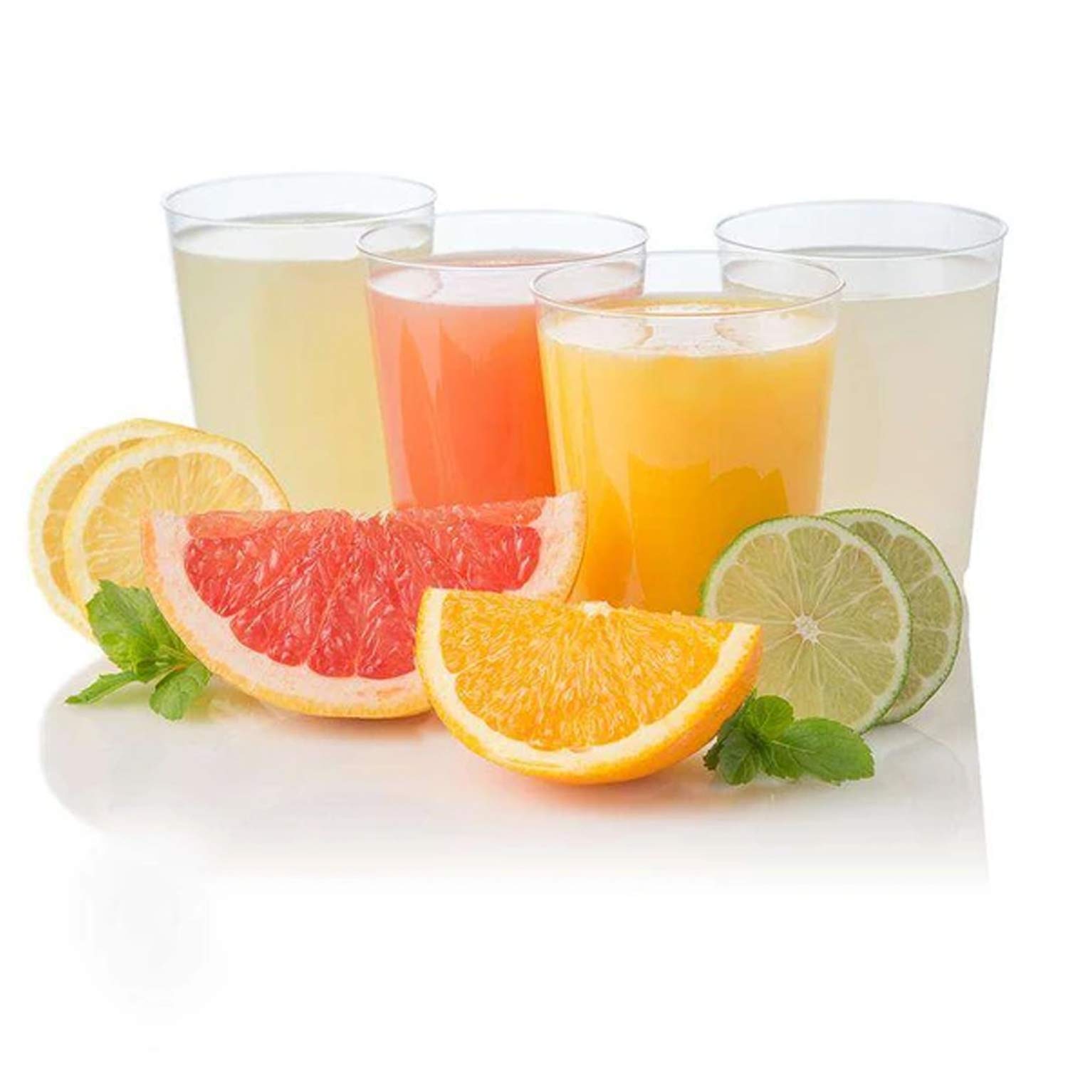 Smarty Had A Party 12 oz Clear Disposable Plastic Cups - 500 Pack of Tumbler Cups for Cocktails, Iced Coffee, Party Drinks & Beverages - Perfect for Weddings, BBQs, Picnics and Office Events