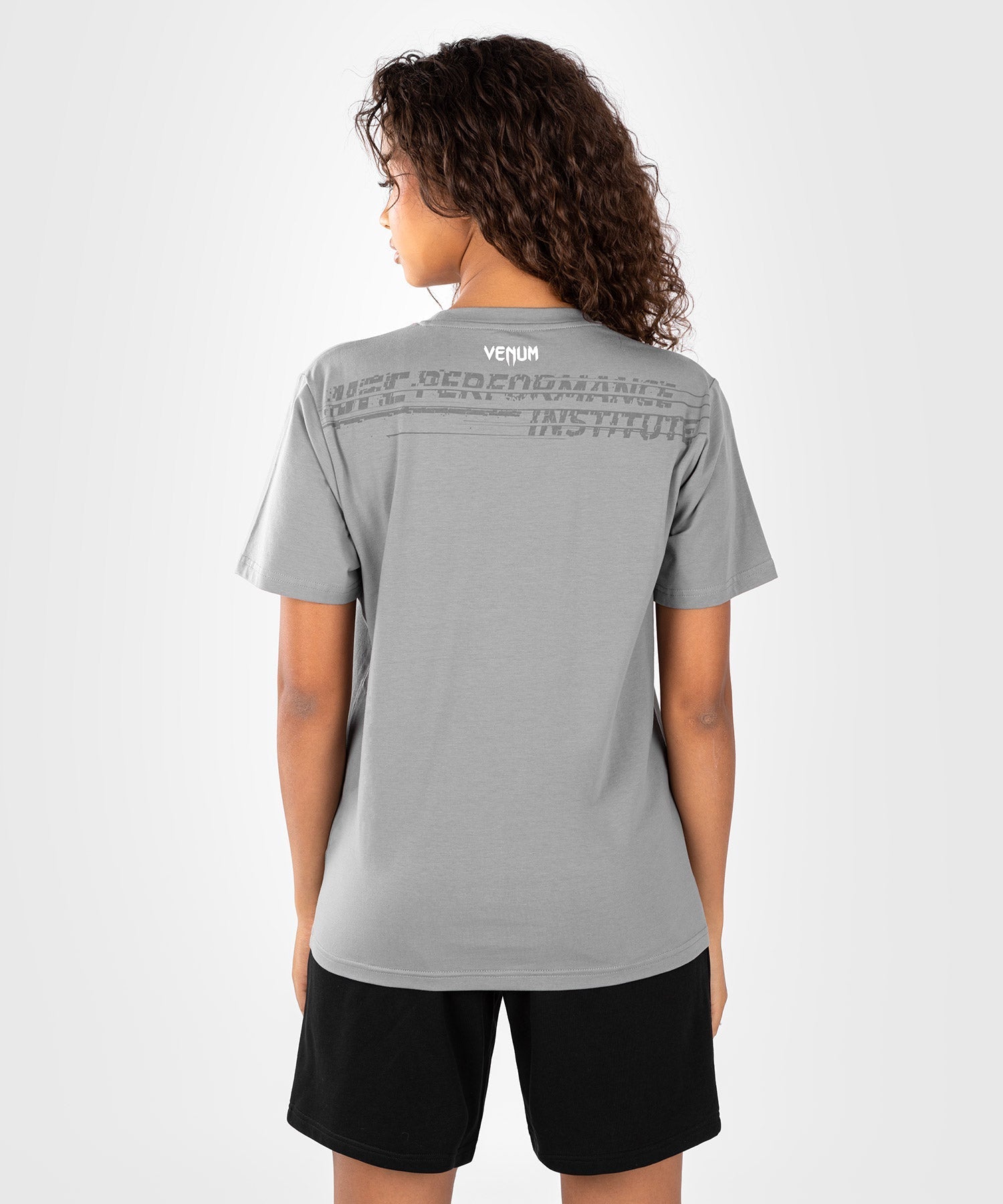 VENUM UFC Performance Institute 2.0 Training T-Shirt - Moisture-Wicking Grey MMA Workout Top for Fighters & Athletes | Gym, MMA Training & Casual Wear