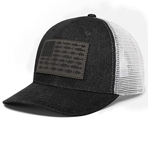 03.leather Fish-black Withe