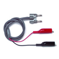 Fluke Pomona 2BA AL Alligator Clip to Double Banana Test Lead, 2 Conductor (Model 1927494, 1927502) - Perfect for Electrical Testing, Lab Equipment, and DIY Electronics Projects