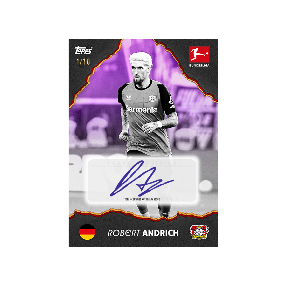Topps Bundesliga International Stars 2024/25 Soccer Trading Cards - Collectible Football Player Cards for Fans & Collectors - Perfect for Trading, Gifting, and Display