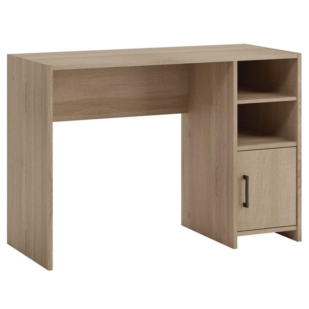 Home Square 3-Piece Oak Furniture Set with 2 Bookcases & Computer Desk - Perfect for Home Office, Study Room & Small Spaces