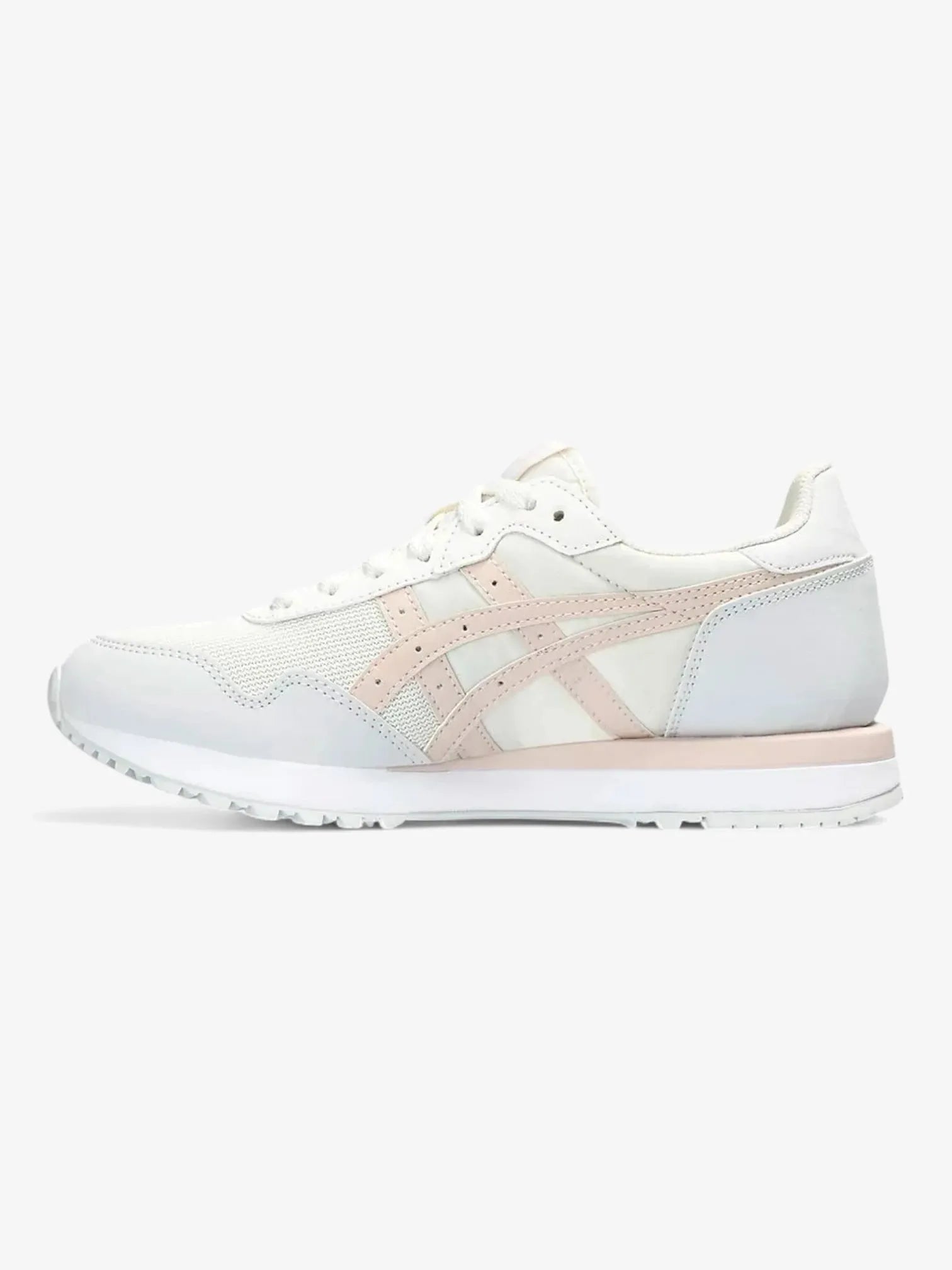 ASICS Women's Tiger Runner II Running Shoes - White/Beige | Lightweight & Cushioned for Jogging, Gym Workouts & Daily Wear