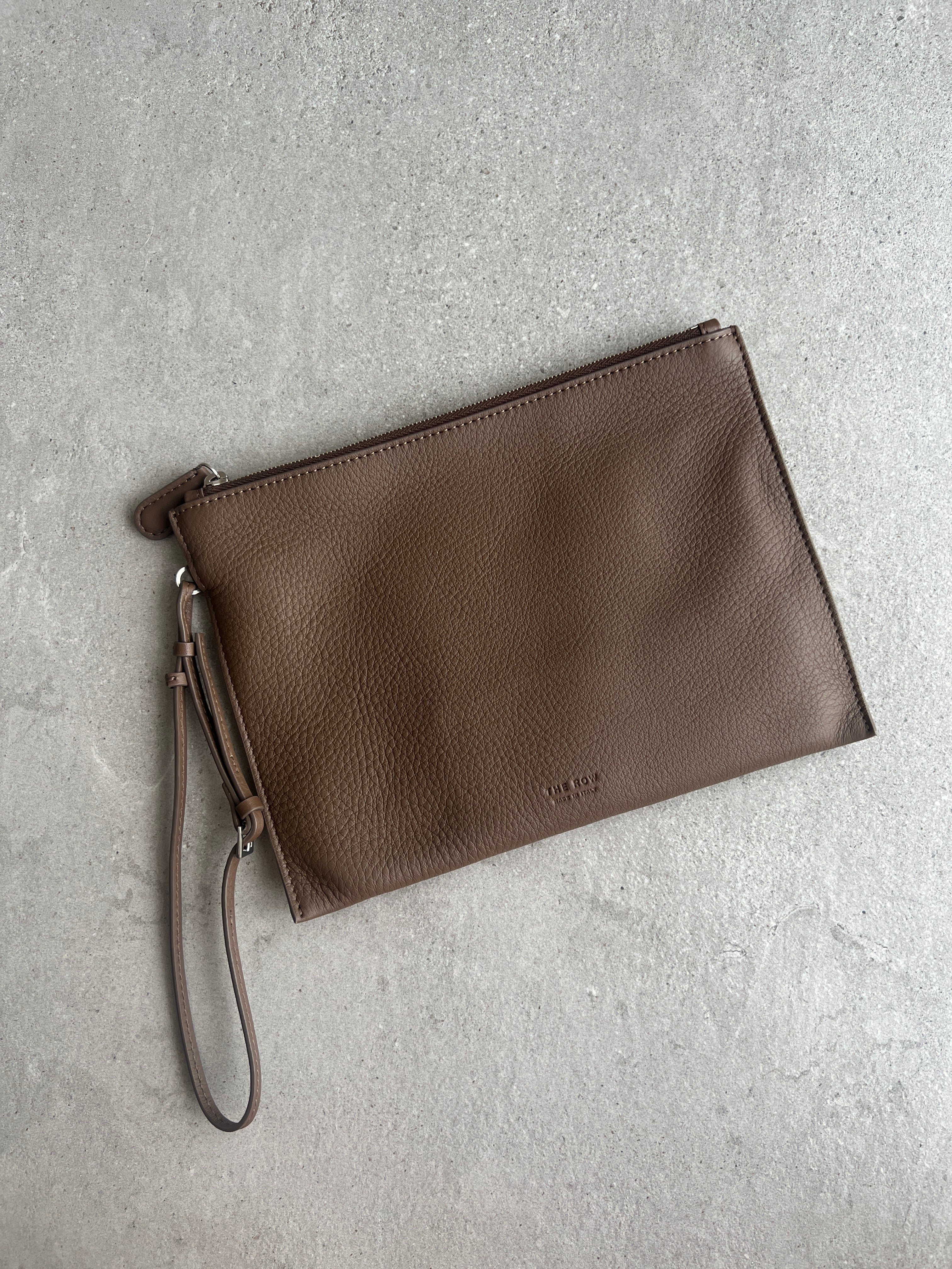 Premium Leather Park Tote Bag - Grain Textured Dark Olive Green Handbag for Women | Perfect for Work, Travel & Everyday Use