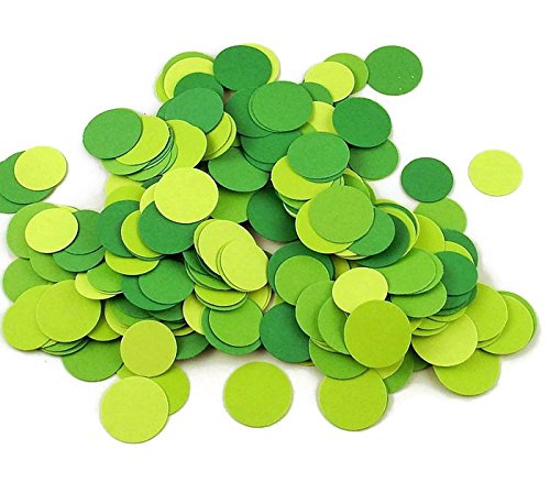 400 Pieces Fresh Green Party Table Confetti - Perfect for Birthday, Wedding & Celebration Decorations