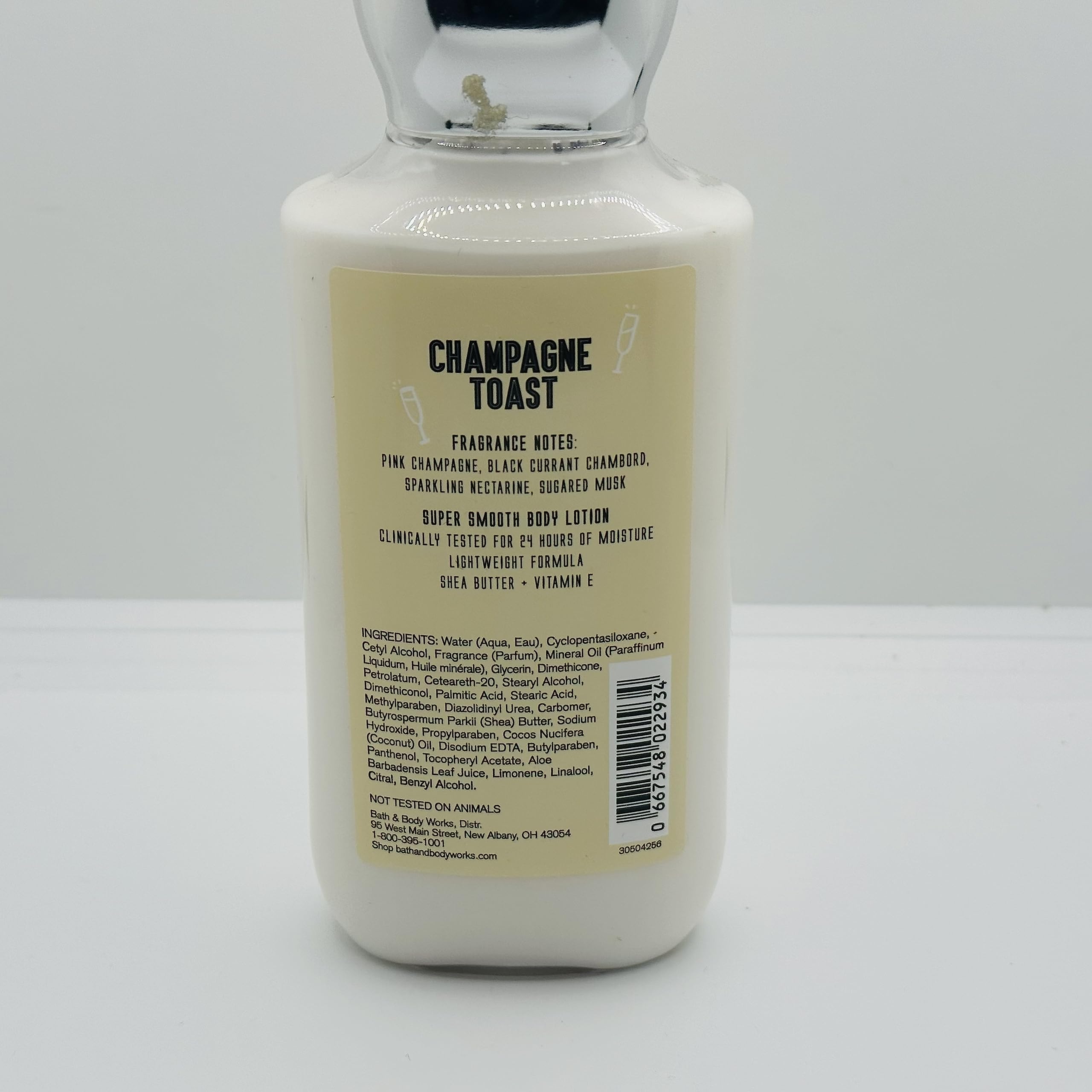 Bath & Body Works Champagne Toast Super Smooth Body Lotion - Moisturizing & Fragrant Lotion for Dry Skin, Perfect for Daily Use, Gifts & Self-Care Routine