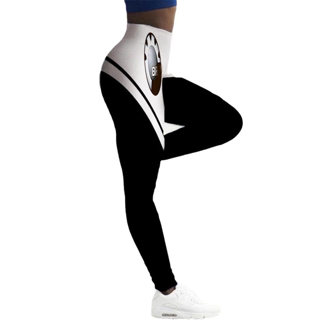 YMNNAQE Women's High Waist 3D Printed Yoga Pants - Sexy Workout Leggings for Fitness, Running & Gym - Stretchy Tummy Control Activewear for Women (Perfect for Yoga, Pilates & Daily Wear)