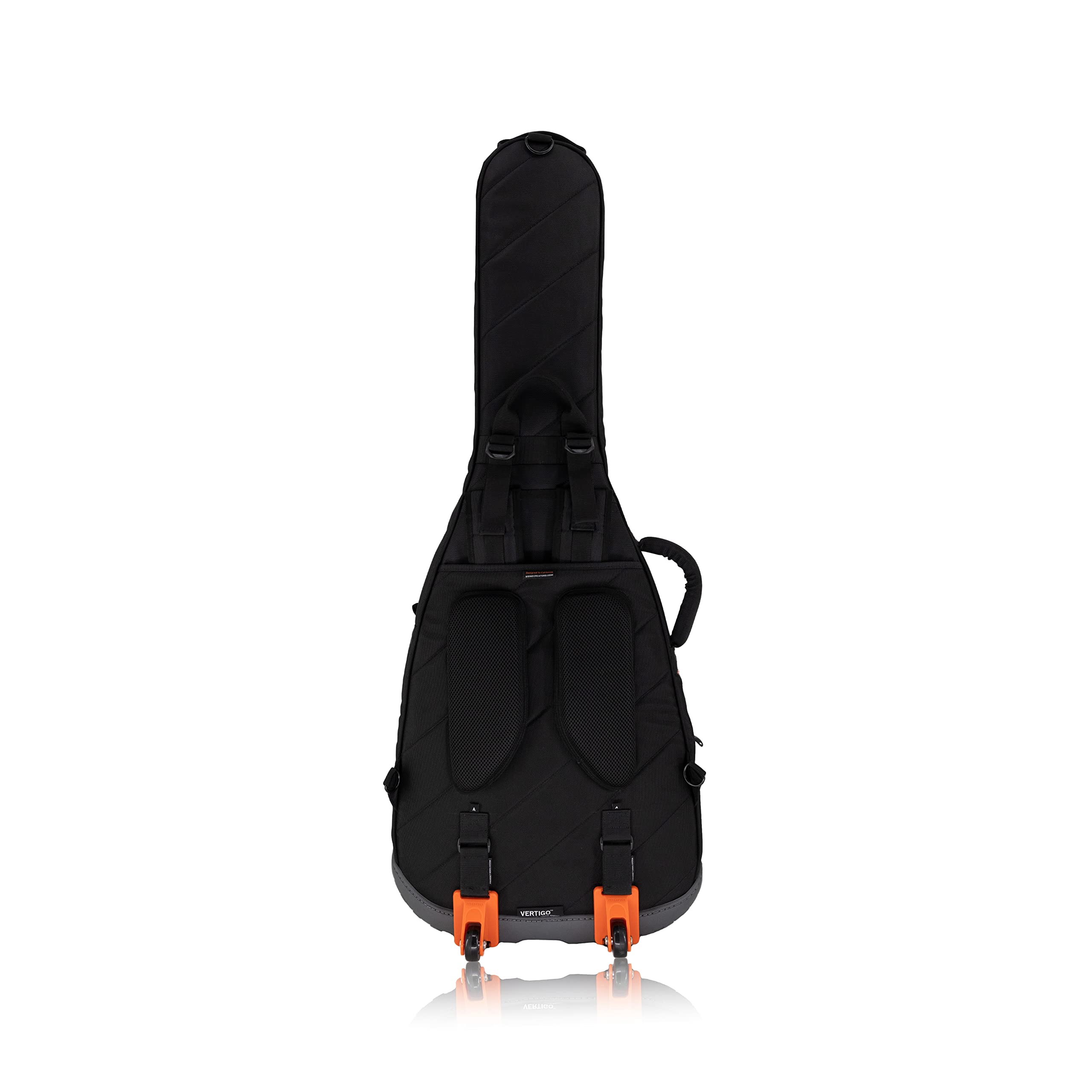 Vertigo Ultra Electric Guitar Bag - Heavy Duty Padded Case for Electric Guitars, Black (M80-VEG-ULT-BLK) - Perfect for Gigging Musicians & Travel Protection
