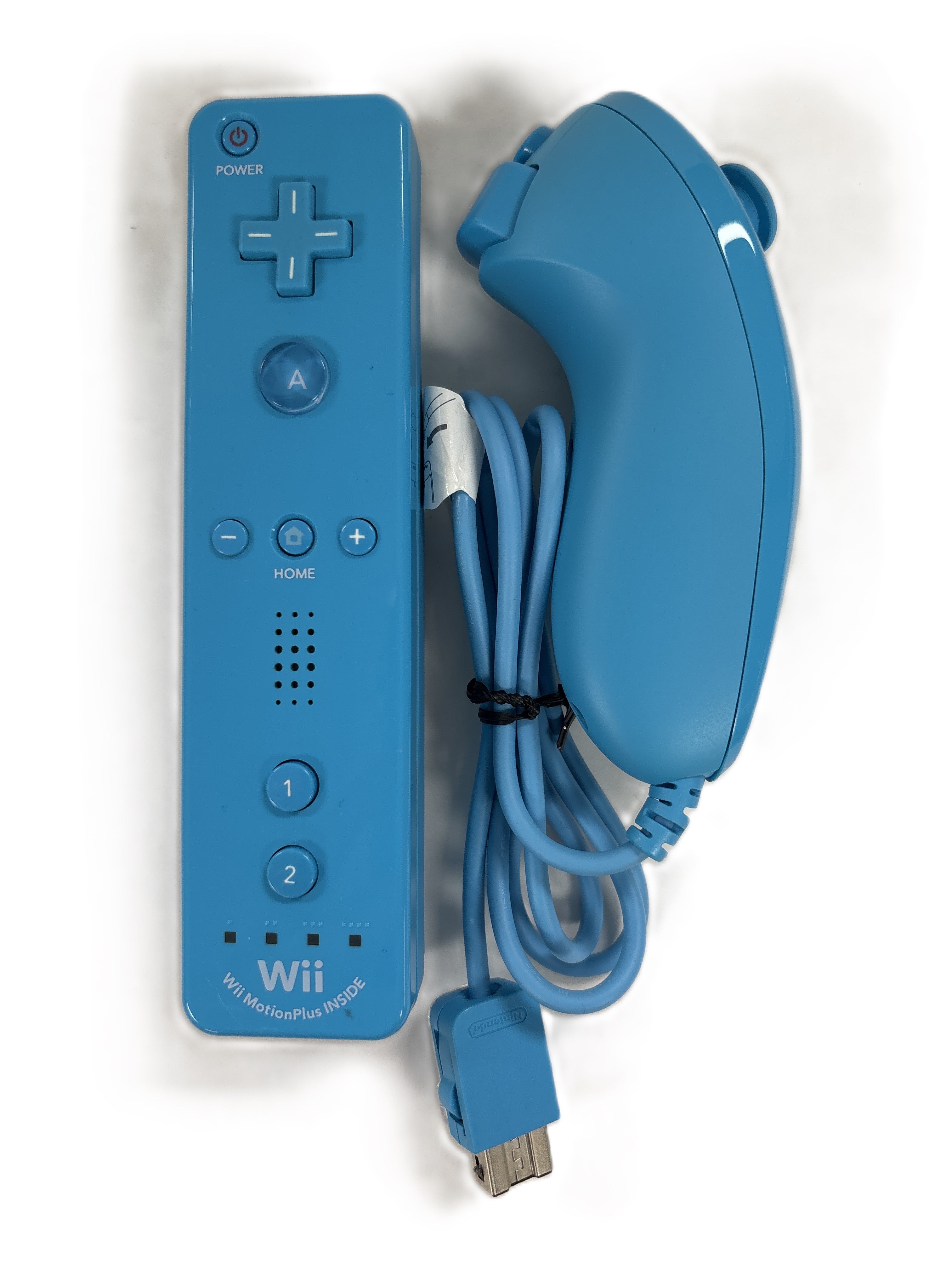 Nintendo Wii Console Blue RVL-101 - Non-Backwards Compatible Gaming System for Family Fun & Party Games | Perfect for Living Room Entertainment & Multiplayer Gaming