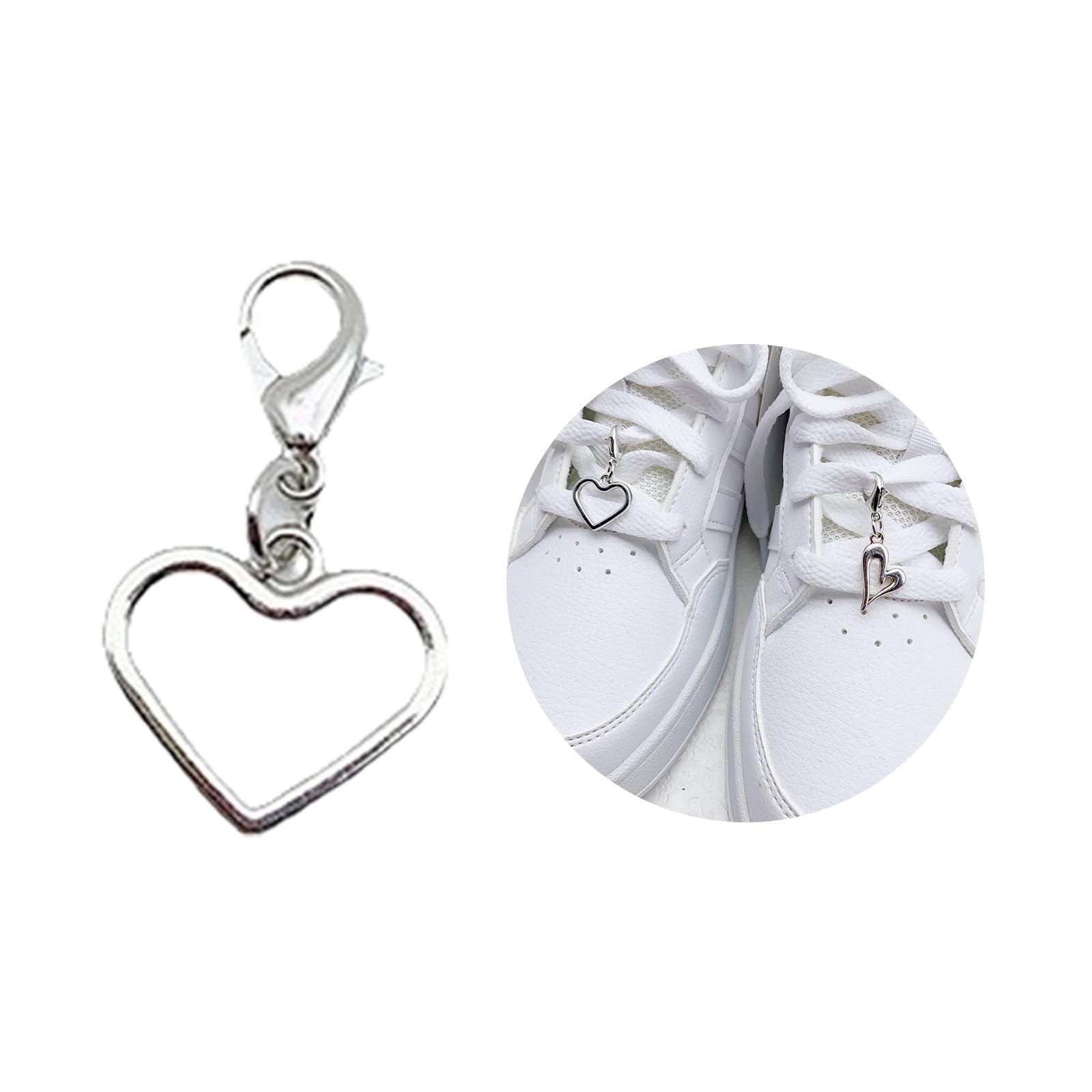 Meiliyizu Elegant Shoe & Bag Charm - Stylish Alloy Key Pendant for Women's Accessories | Perfect for Shoes, Handbags, Backpacks & Gift Giving