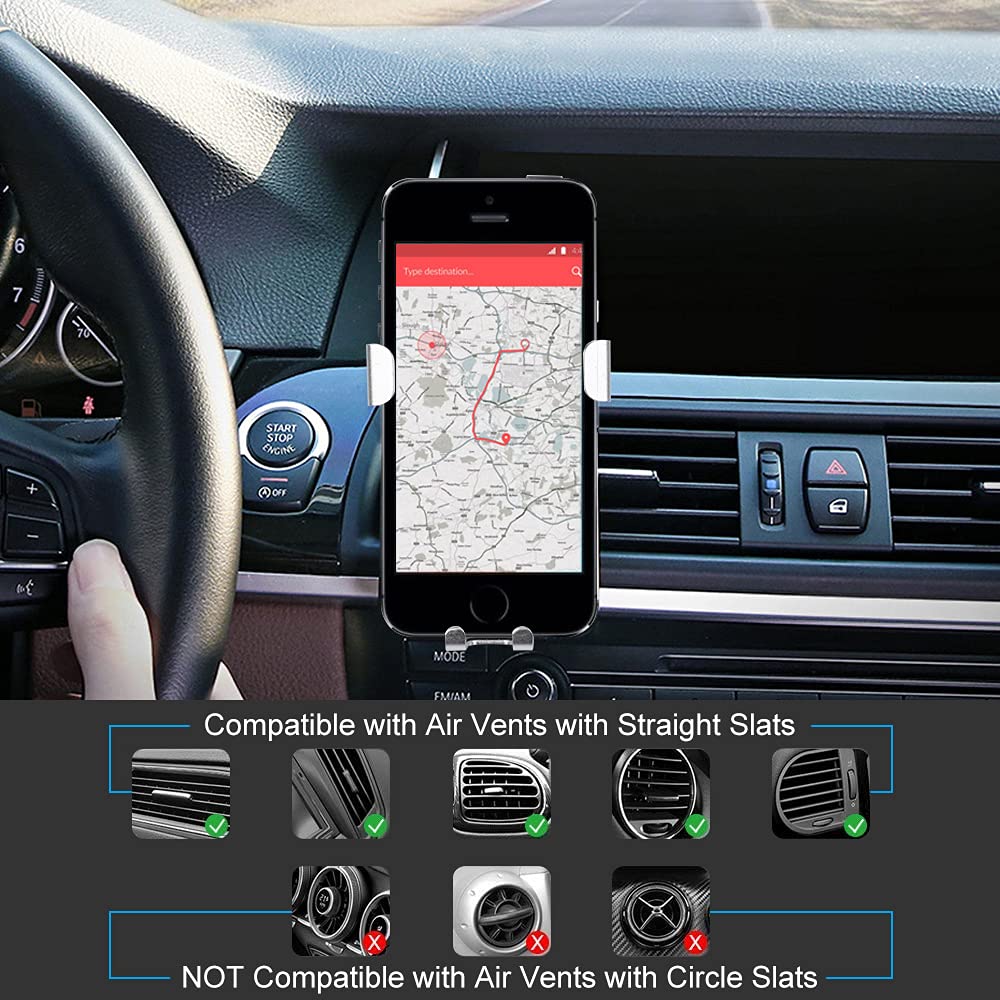 SKTNBM Blue Owl Print Car Phone Holder - Adjustable Universal Smartphone Mount for All Phones | Perfect for Driving, Commuting & Road Trips