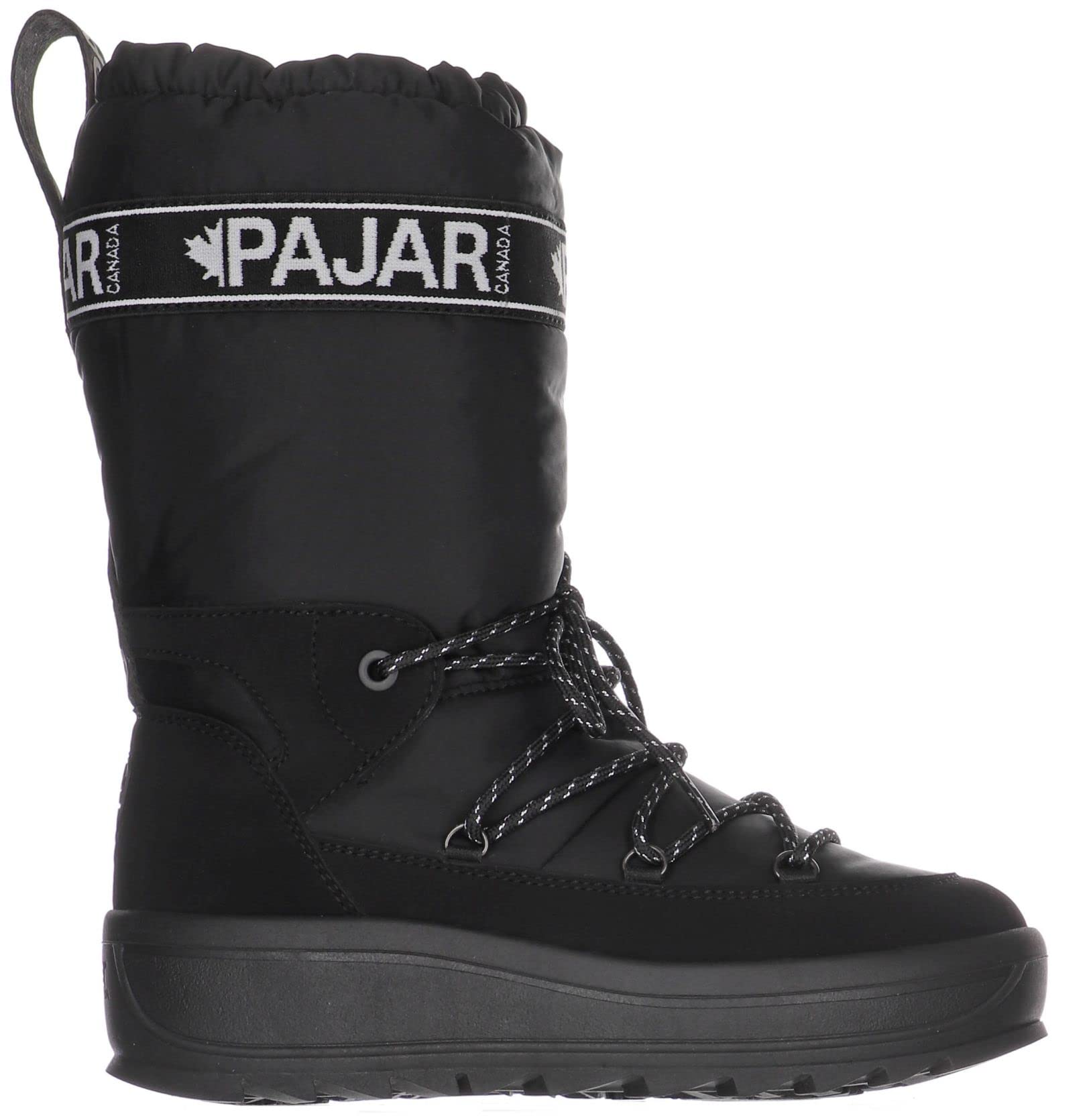 PAJAR Women's Galaxy High Mid-Calf Winter Boots - Waterproof Snow Boots for Women, Warm Fur Lined Booties for Cold Weather, Perfect for Snowy Days and Outdoor Activities