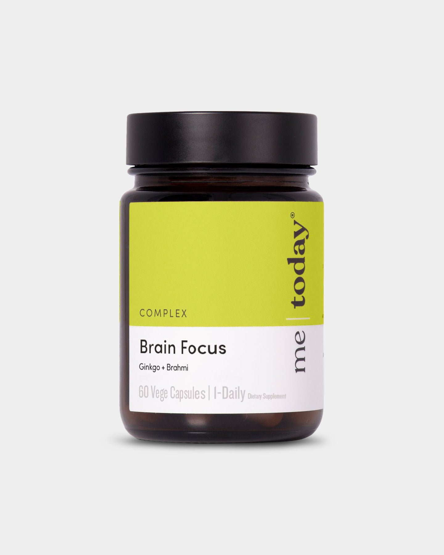 Me Today Brain Focus Supplement - Enhance Memory & Concentration for Work, Study & Daily Tasks - Natural Nootropic for Mental Clarity & Cognitive Support
