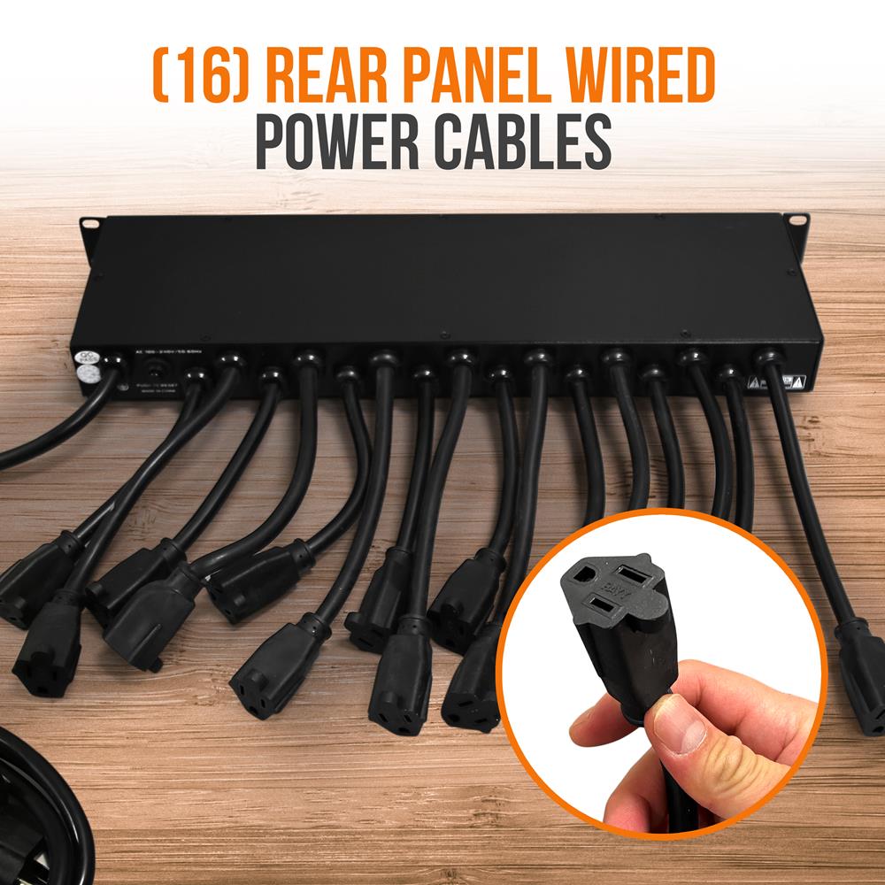 6-Outlet Surge Protector Power Strip with 4 USB Ports - 900 Joules, 6ft Cord, Wall Mountable for Home, Office, and Travel Use