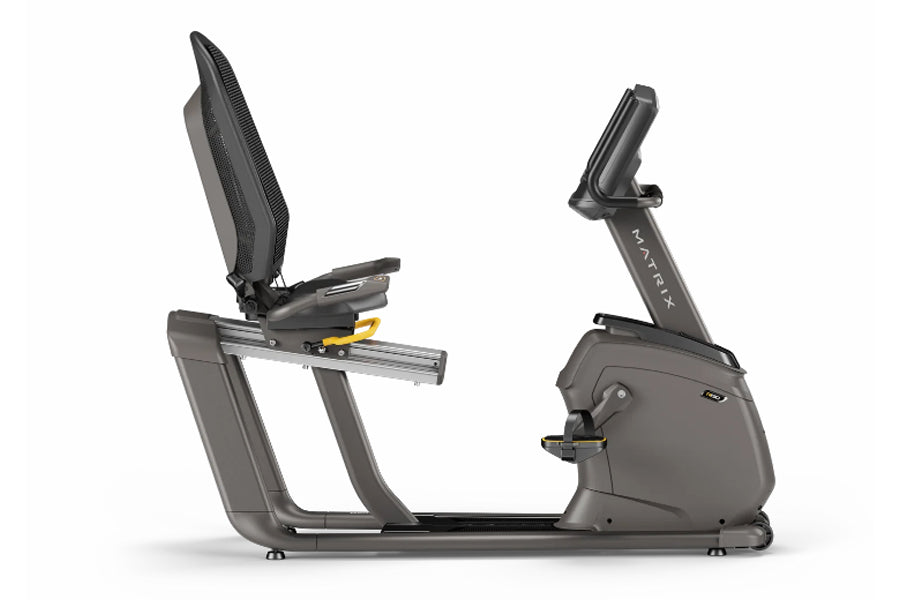 Matrix R50 Recumbent Exercise Bike - Comfortable Indoor Cycling Bike for Home Gym, Low Impact Workout Equipment (Ideal for Seniors, Physical Therapy & Home Fitness)