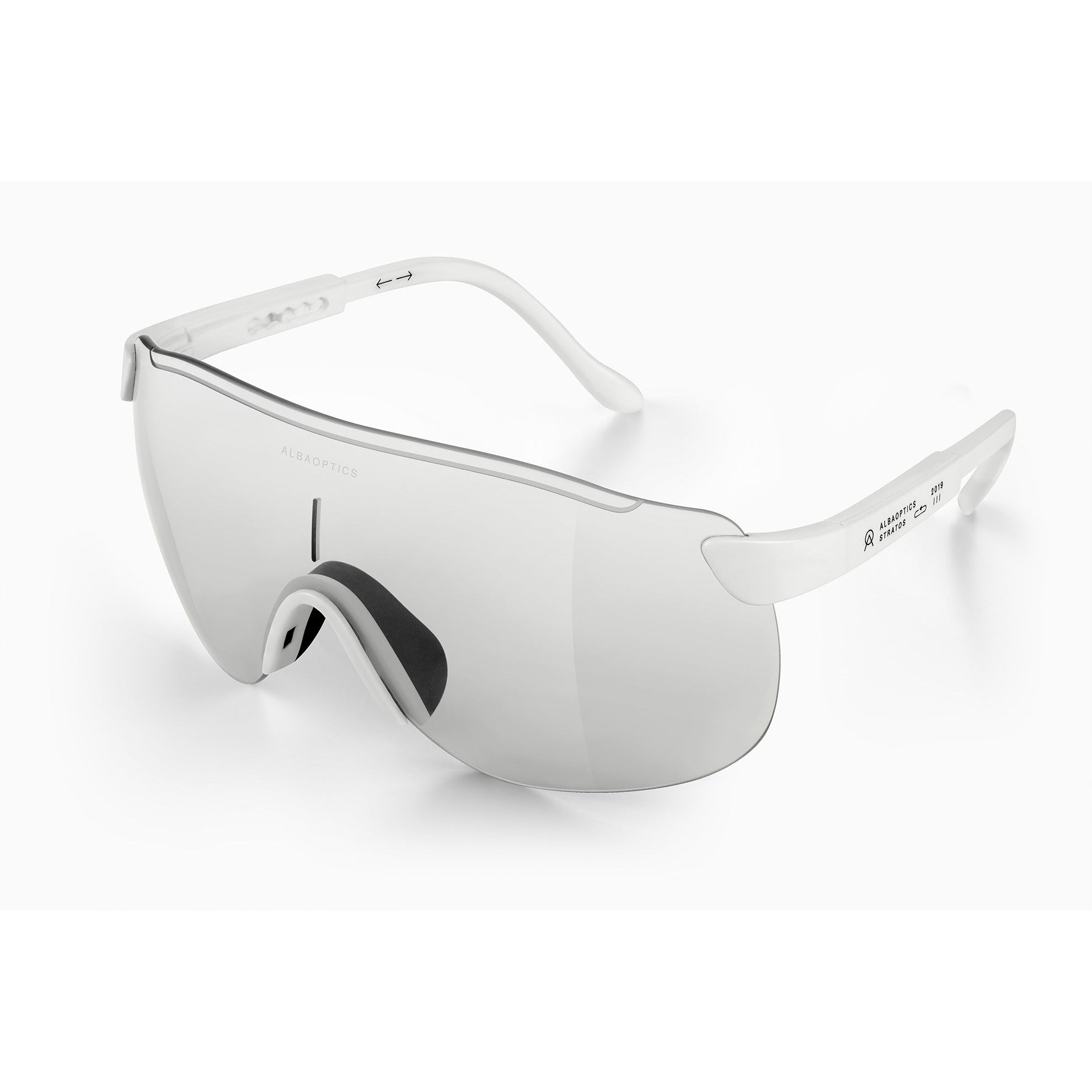 Stratos Black or White VZUM F Lens Photochromatic Sunglasses - Stylish & UV Protection for Outdoor Sports & Driving