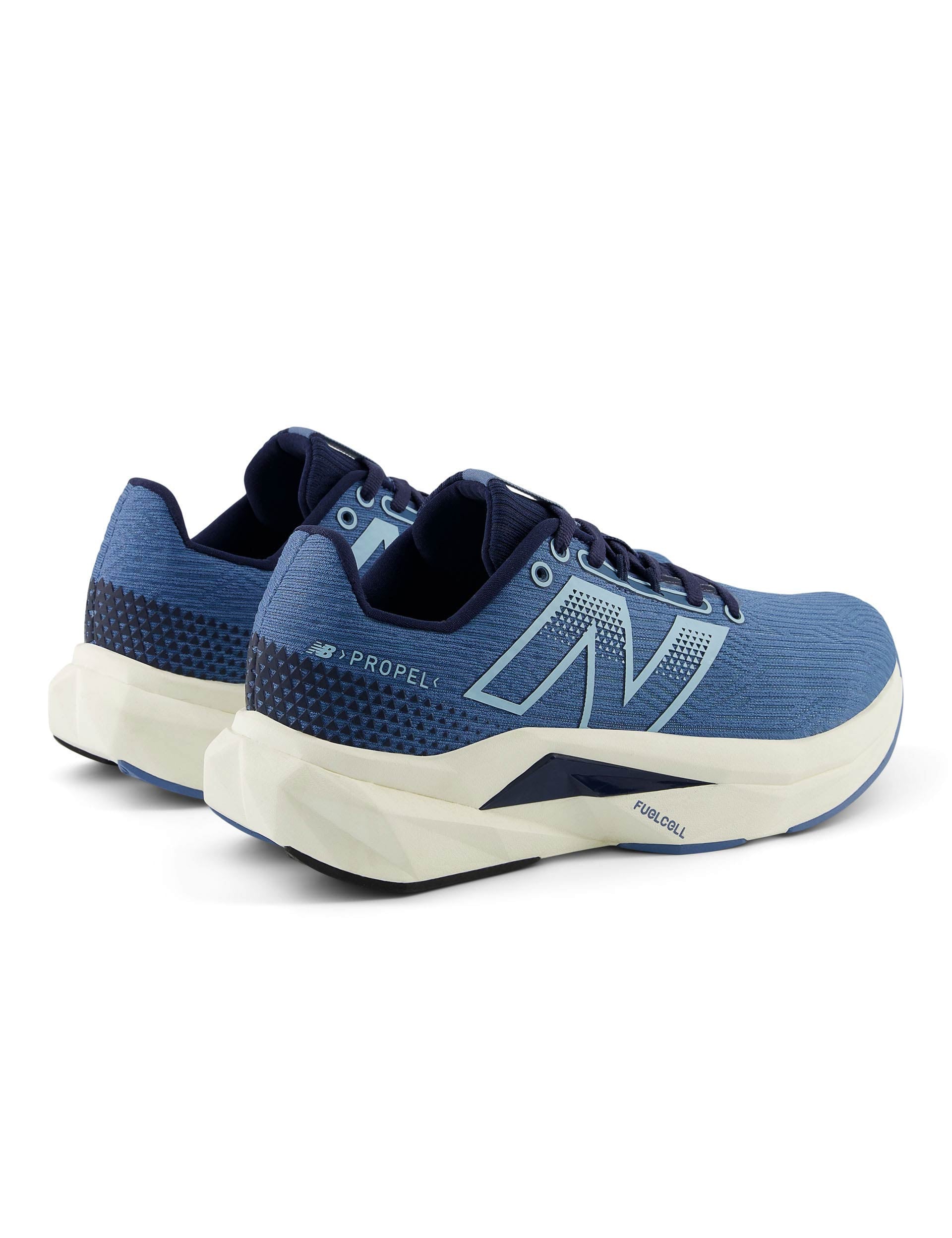 FuelCell Propel v5 Running Shoes for Men & Women - Lightweight & Responsive Heron Blue Sneakers for Jogging, Training & Gym Workouts