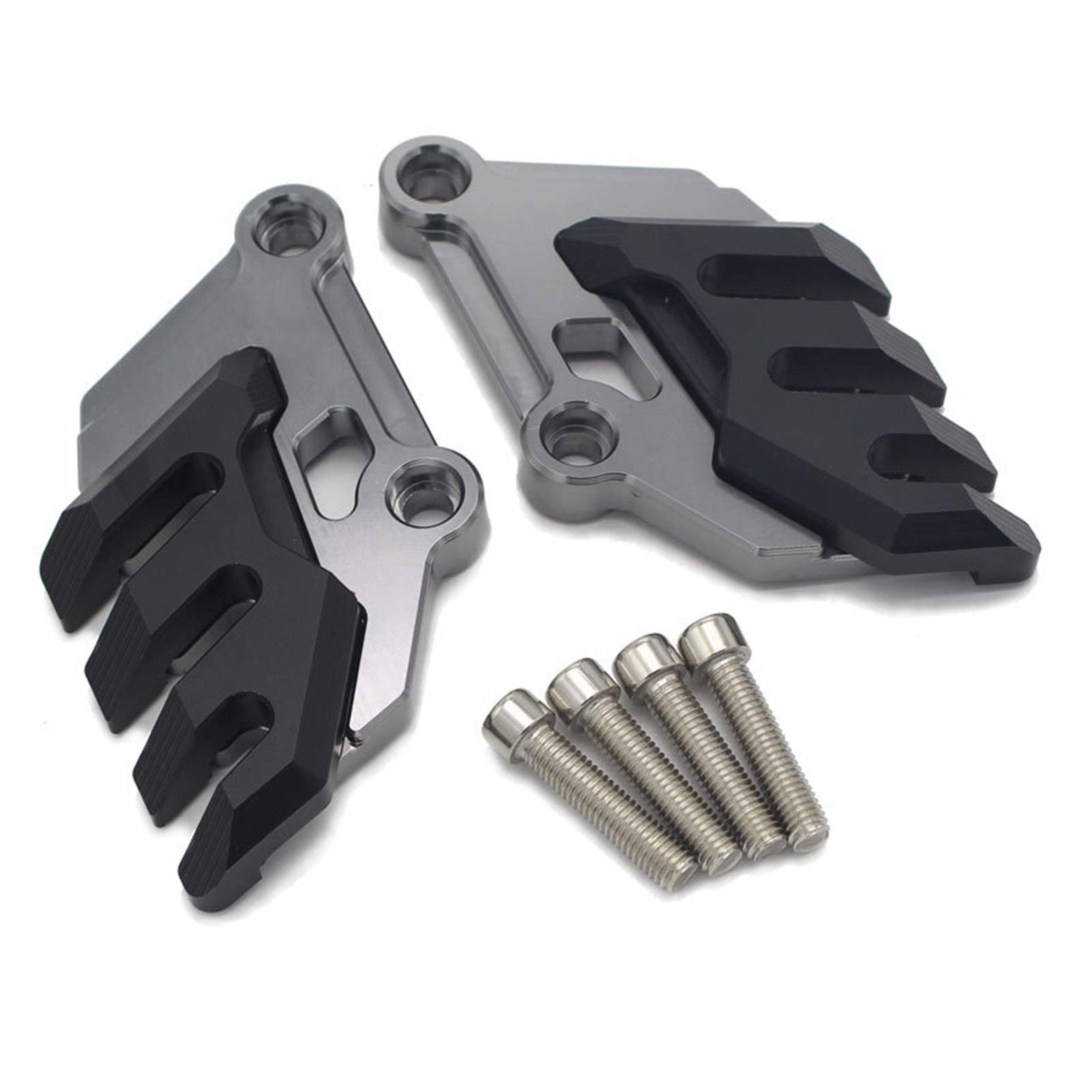 CNC Aluminum Motorcycle Front Brake Caliper Guard Cover for Kawasaki Z900 (2017) - Durable Protection for Street & Track Riding