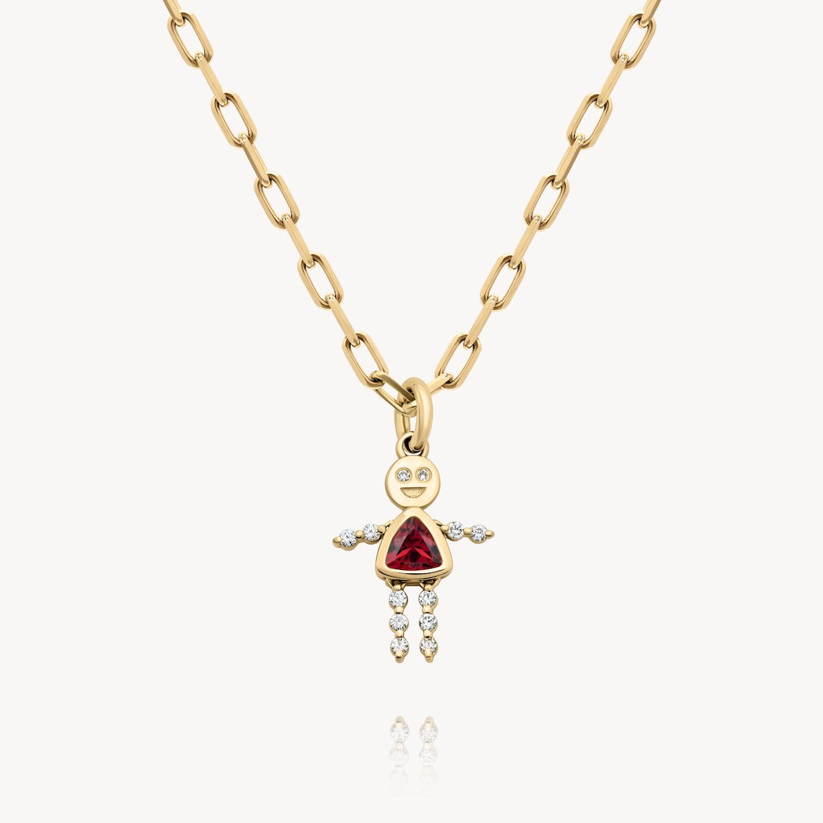 Lulu & Lox Elegant Charm Necklace for Women - Dainty Gold Pendant Jewelry Gift for Her - Perfect for Valentine's Day, Anniversary & Birthday Presents