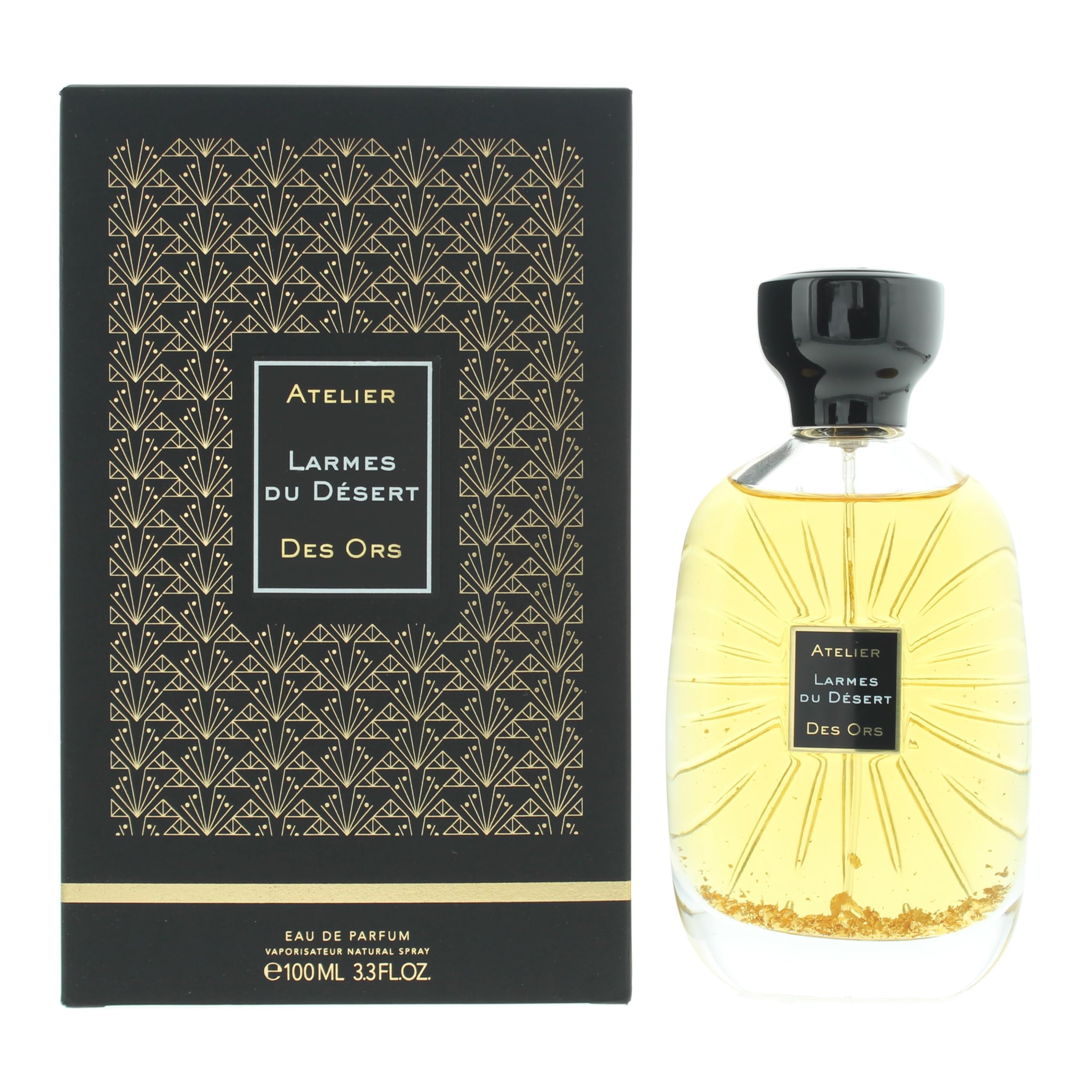 Atelier Cologne Atelier Des Ors Larmes Du Desert Eau De Parfum Spray 3.4 oz - Luxury Unisex Perfume for Women & Men, Perfect for Date Nights & Special Occasions