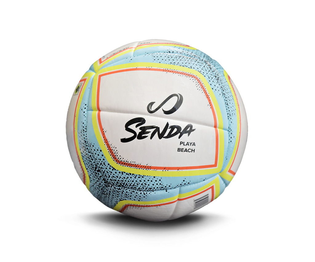 Senda Athletics Playa Beach Soccer Ball - Orange & Yellow - Perfect for Beach, Backyard, and Park Soccer Games
