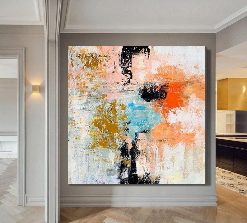 Extra Large Canvas Wall Art - Modern Abstract Painting for Living Room & Bedroom Decor - Stretched Framed Ready to Hang - Perfect Gift for Housewarming & Home Interior Design