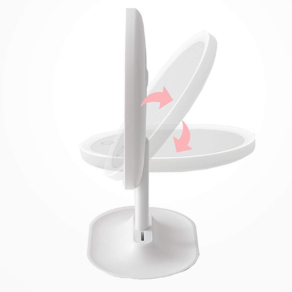 LED Makeup Mirror with Light - Touch Screen Vanity Mirror with Adjustable Brightness for Professional Makeup, Skincare, and Grooming at Home or Salon