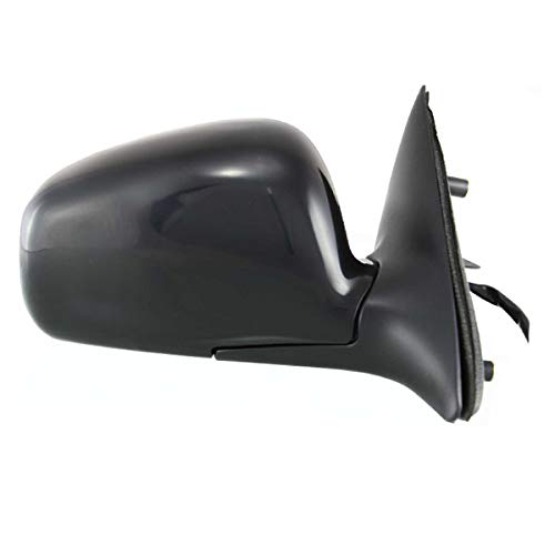98-02 Lincoln Town Car Power Heated Folding Black Right Side Rear View Door Mirror Replacement - Perfect for Winter Driving & Enhanced Visibility