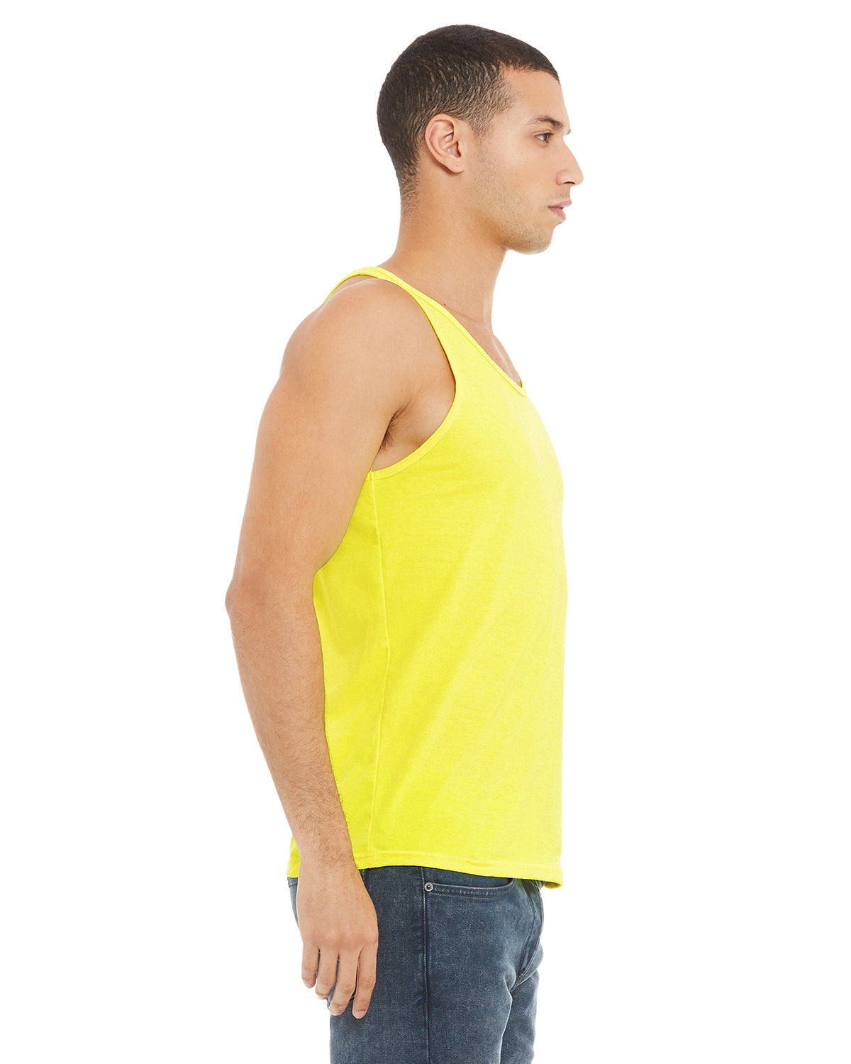 Bella + Canvas 3480CVC Unisex Heather CVC Tank Top - Soft Cotton Blend Comfort Fit for Men & Women - Perfect for Gym, Yoga, and Summer Outfits