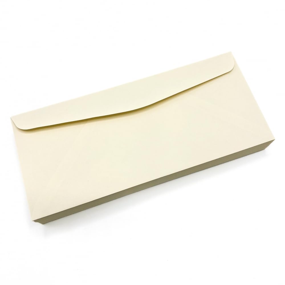 Premium No. 10 Business Envelopes - 24lb Ivory Pastel (4.8