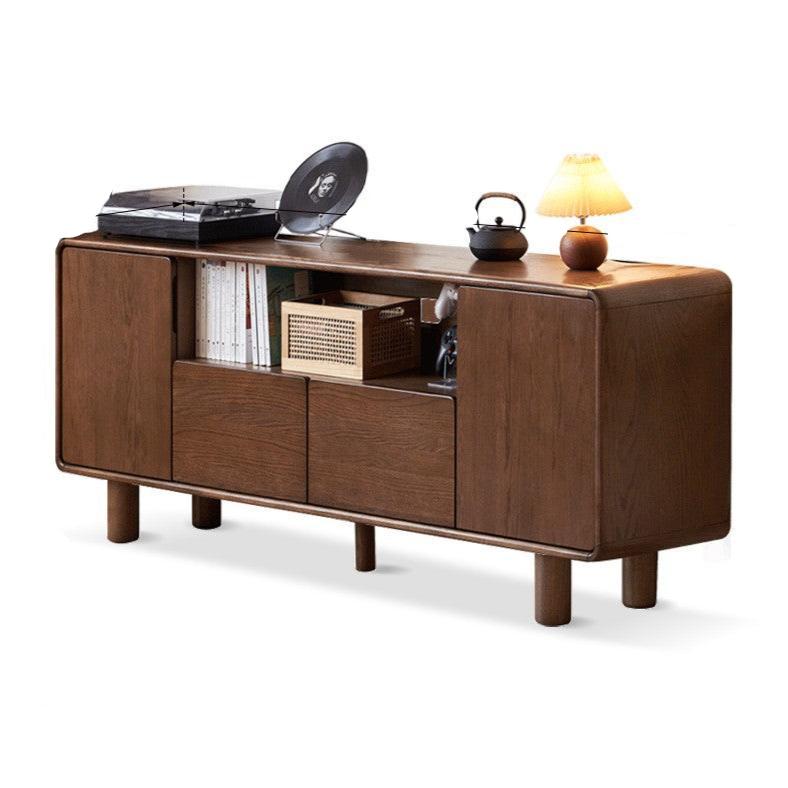 62.9x13.7x25.5 inch / 160x35x65 cm / Walnut color / TV cabinet